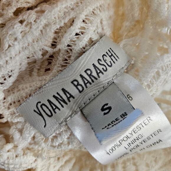 Anthropologie Yoana Baraschi Crochet Lace Dress Size S - Picture 11 of 14